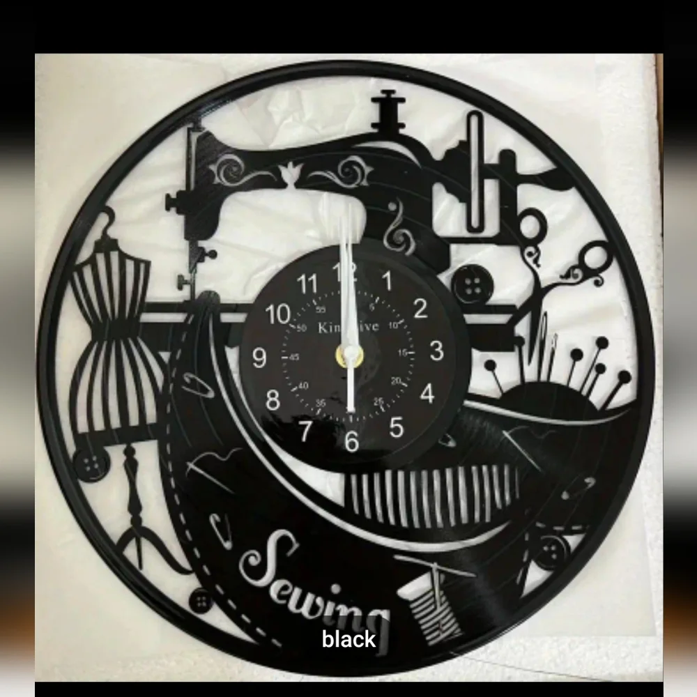 New vinyl record wall clock choose 1